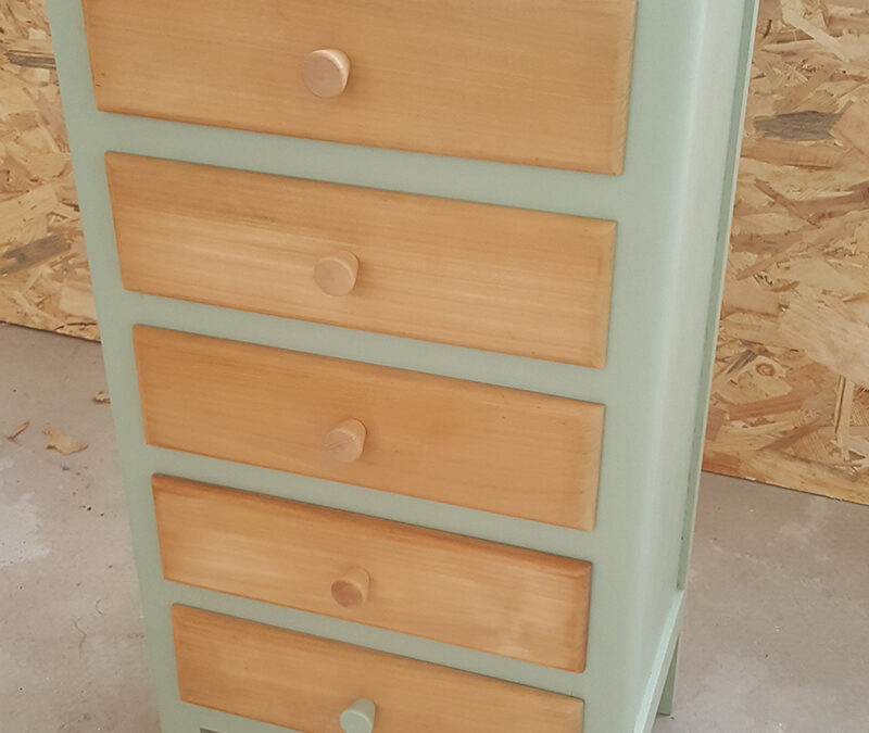 Restauration et Relooking d’une commode