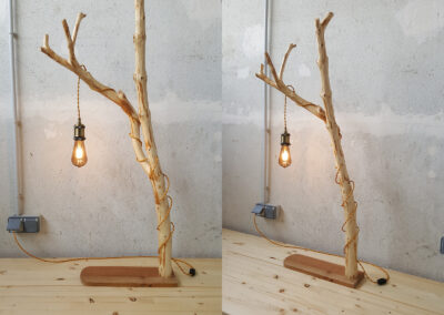 Lampe « branchée »